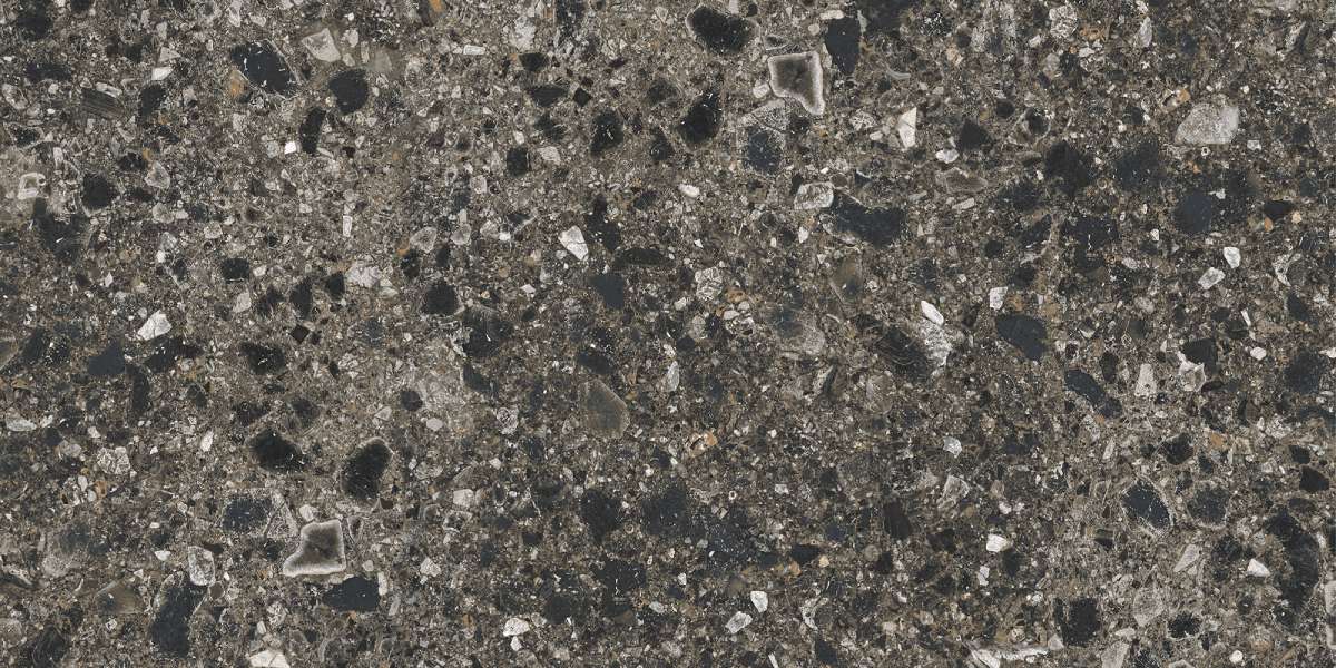 K-333/MR Terrazzo (Терраццо) dark grey 300x600 матовый темно-серый