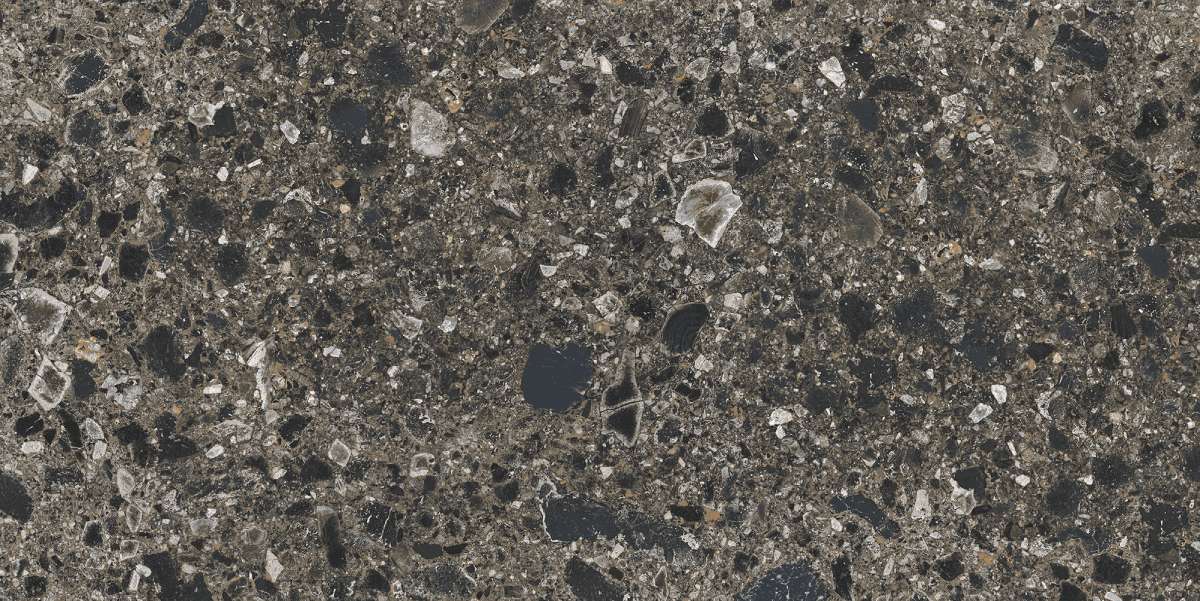 K-333/MR Terrazzo (Терраццо) dark grey 300x600 матовый темно-серый