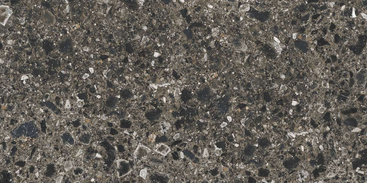 K-333/MR Terrazzo (Терраццо) dark grey 300x600 матовый темно-серый